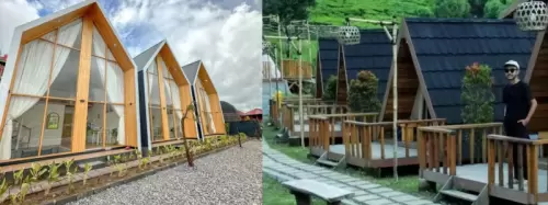 villa rumah kayu