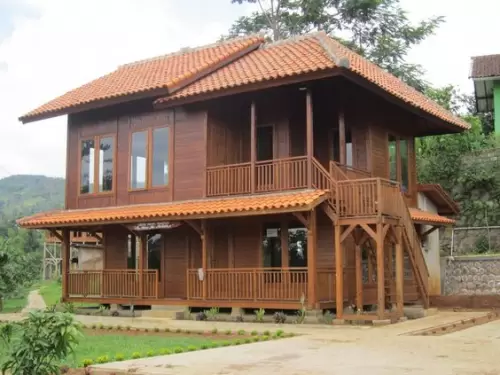 rumah kayu