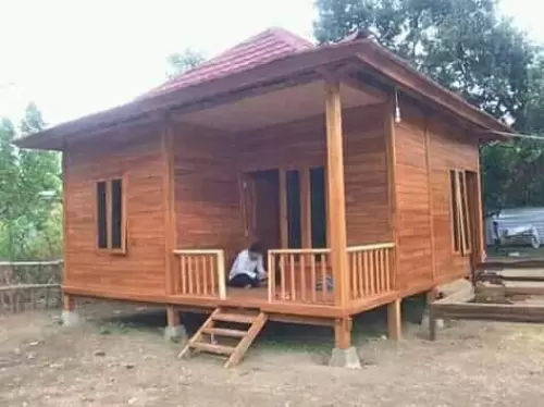 rumah kayu